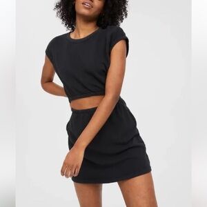 OFFLINE By Aerie Weekend Fleece Cut Out Dress NWT